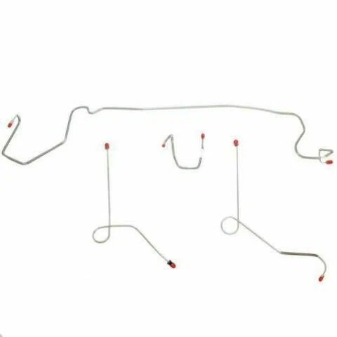 1974-75 Dodge Dart Front Brake Line Kit Power Disc_Drum Brake Kit - YKT7402OM